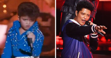 Bruno Mars fue el pequeño imitador de Elvis Presley más adorable de los 90