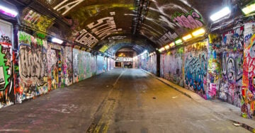 Banksy Tunnel, el túnel de graffitis más largo del mundo