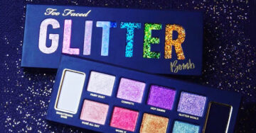 Too Faced lanzará ‘Glitter Bomb’, la paleta de sombras más brillante que hayas visto