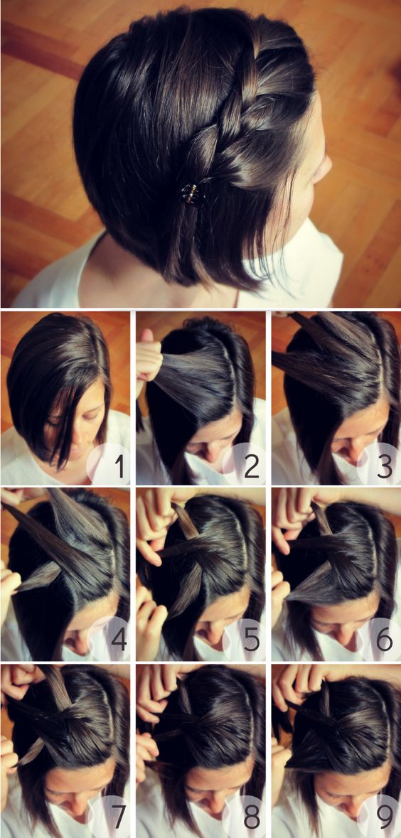15 Peinados fáciles de hacer para chicas con cabello corto