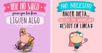 15 Divertidas ilustraciones para chicas que no tienen miedo a decir lo que piensan