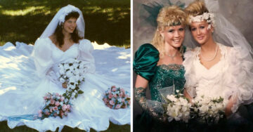 15 Extrañas fotografías de bodas de los 80’s; son tan divertidas que te alegrarán el día
