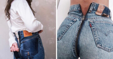 Los jeans que están generando polémica; ¡tienen cremallera en el trasero!