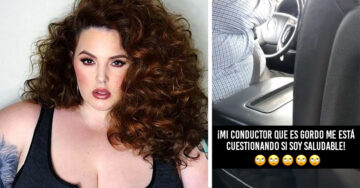 Conductor de Uber se burla de modelo ‘plus size’ por su peso; ella lo evidencia en Instagram