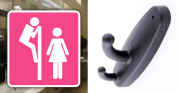 ¡Alerta! Ganchos en baños públicos pueden ser un peligro para mujeres