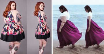 Photoshopean a modelos de talla extra para ‘inspirarlas’ a perder peso