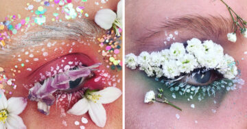 Artista del maquillaje diseña increíbles looks inspirados en la primavera