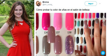 Utilizó Snapchat para crear el mejor truco para elegir su color de uñas; Internet se vuelve loco