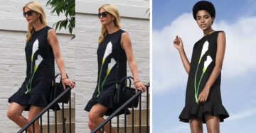 Ivanka Trump dice adiós a los diseñadores y sorprende con un vestido de Target 35 dólares 