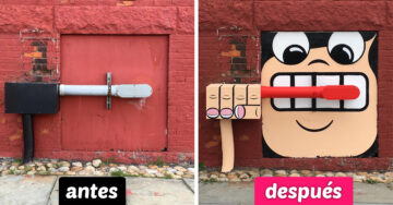 Este artista urbano interviene objetos cotidianos y los transforma de la manera más divertida