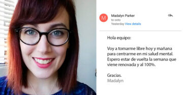 Pidió días libres para cuidar su salud mental; la respuesta de su jefe fue increíble