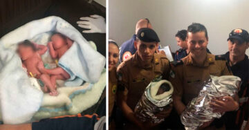 Gemelas recién nacidas son rescatadas por un equipo militar; fueron abandonadas en un lote baldío