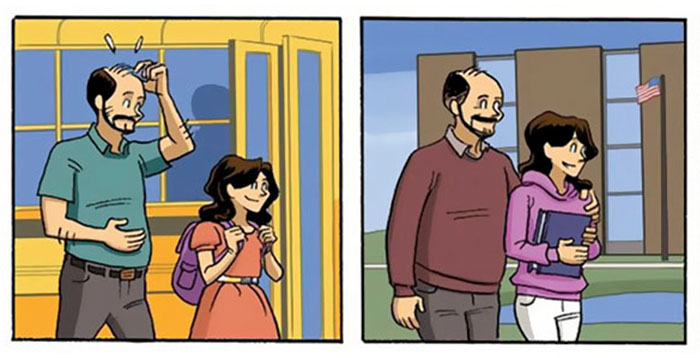 Comic sobre la relación entre padre e hija, cambiará tu vida