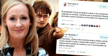 Con esta diplomacia, J. K. Rowlling calla a una fan extrema de Donald Trump en Twitter