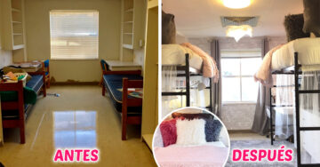 Estudiantes universitarias remodelan su dormitorio al estilo Pinterest; ¡gastaron solo 500 dólares!