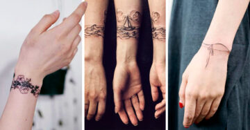 25 Tatuajes de brazalete que serían la joyería permanente más linda en tus manos