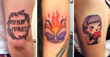 15 Tatuajes tan geniales que harán gritar: “se dice feminista, NO feminazi”