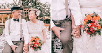 No pudieron costear fotos el día de su boda; 60 años después tienen la sesión más tierna