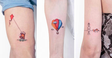 15 Diminutos tatuajes que te harán recordar tus libros de cuentos favoritos