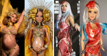 Artista convierte muñecas Barbie en divas del pop; te harán desear ser niña otra vez