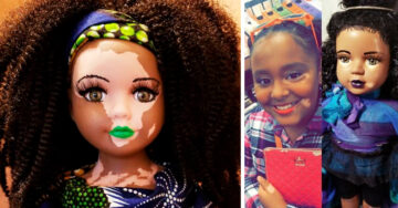 Artista crea hermosas muñecas con vitiligo; dedica su trabajo a niñas con la misma condición