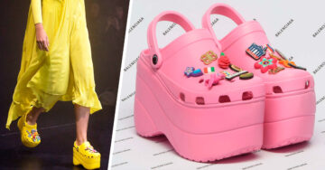 Balenciaga presenta al mundo los Crocs con plataforma; la pesadilla se volvió realidad