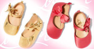 Christian Louboutin lanza línea para bebés: el zapato MÁS adorable y chic que verás en tiendas