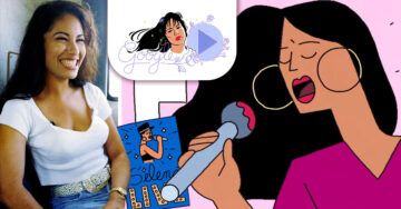 ¡Épico! Google homenajea la vida de Selena Quintanilla con increíble doodle