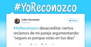 Hombres tuitean #YoReconozco; ellos ahora toman responsabilidad sobre la violencia de género
