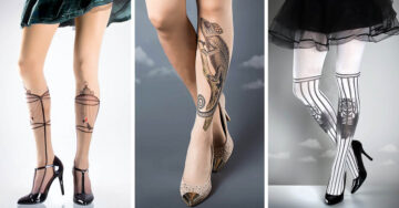15 Medias con tatuajes para reprimir esos deseos de ser el lienzo de tu tatuador favorito