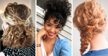 15 Peinados de Pinterest que te ayudarán a controlar tus rizos con todo glamour