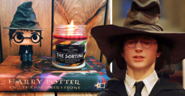 Esta vela te dice a qué casa de Hogwarts perteneces mientras se consume; ¿lista para comprobarlo?