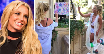 Britney Spears pintando al óleo es lo mejor que verás hoy; video tiene 4 millones de reproducciones