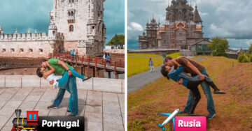 Viajan por el mundo tomando románticas fotos… Y Rusia cambia su relación para simpre