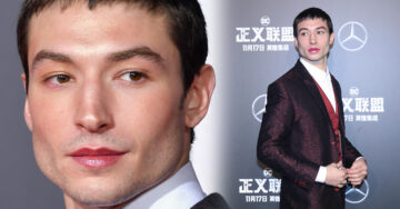 Ezra Miller usa labial de Fenty Beauty en alfombra roja… Y no sabemos si envidiarlo o adorarlo