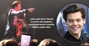 Harry Styles detiene concierto por una fan; la chica sufría horrible ataque de pánico