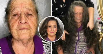 Convence a su abuela de 75 años a transformar su look; ¡le quitó casi 2 décadas de encima!