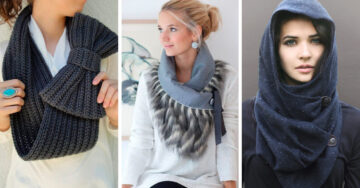 15 Bufandas fuera de lo común que te ayudarán a ponerle más onda tu look invernal