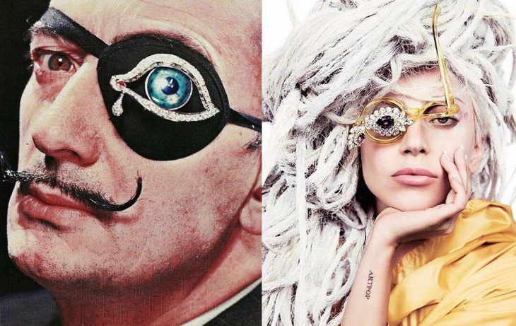 Lady Gaga y Salvador Dali