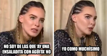 Belinda dijo lo que todas pensamos: ‘como mucho y no soy de pedir ensaladas en citas’