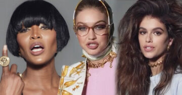 Versace junta a las divas de la pasarela con nuevas leyendas en épico video
