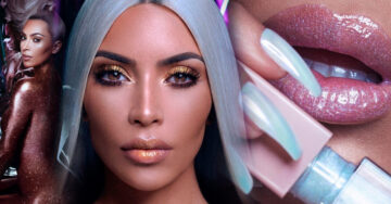 Kim Kardashian lanza línea de maquillaje ultra brillante; ¡irá directo a tu carta para Santa!