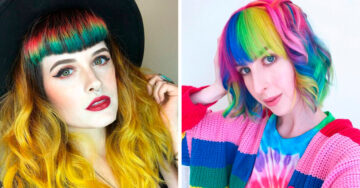 Llega ‘Rainbangs’: la nueva tendencia de cabello que pintará de arcoíris tu flequillo