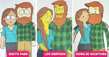 Desde Los Simpsons hasta Disney! Retrata a su novia en 10 diferentes estilos de dibujos animados