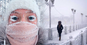 Así viven las personas en la ciudad más fría del mundo; los termómetros estallan a -62°C