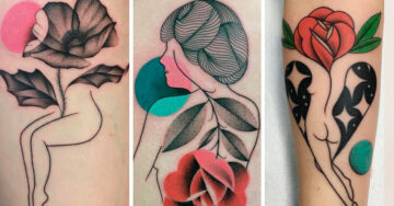 20 Tatuajes surrealistas que retratan el vínculo entre la feminidad y la naturaleza