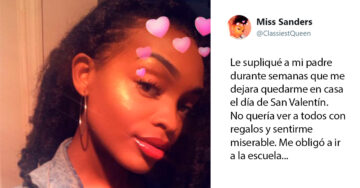 No quería ir a la escuela en San Valentin, su padre la obligó y ella se llevó la MEJOR sorpresa