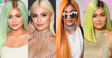 17 Momentos en los que Kylie Jenner dominó el arte de las pelucas en colores fantasía