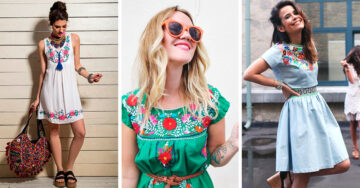 15 Blusas y vestidos con bordados a mano a los que no te podrás resistir esta primavera