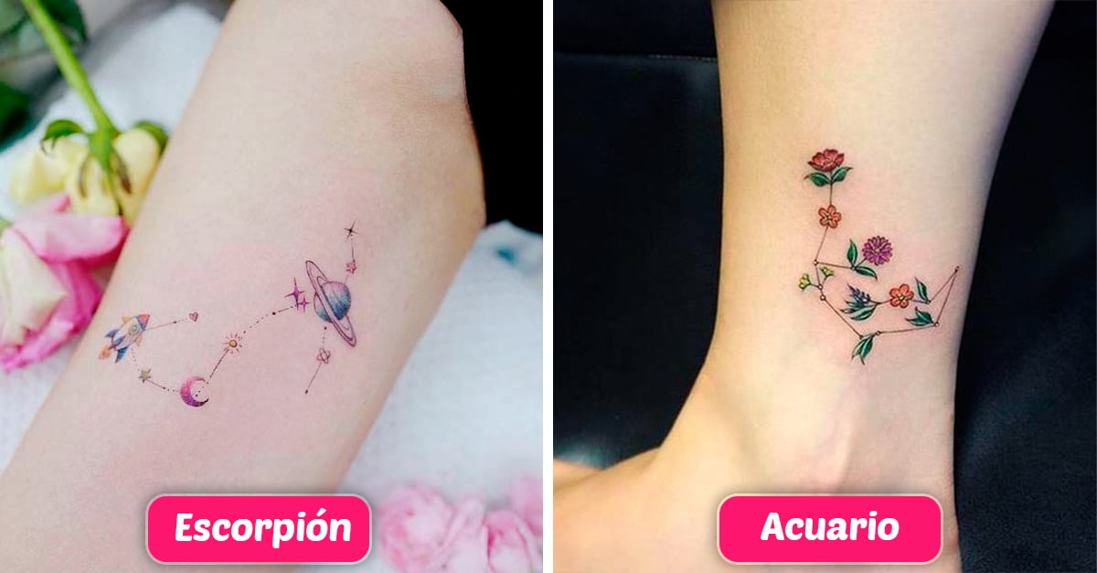 12 Ideas De Constelaciones Miniatura Que Deberías Tatuarte